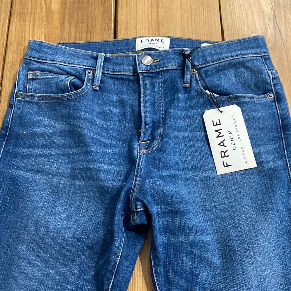 Frame NWT L'Homme Denim Chesil Slim Fit Straight Cut Size 33